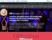 Tablet Screenshot of fipfestival.com.ar